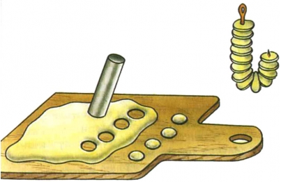 Файл:Насаживание блинов на крючок.jpg