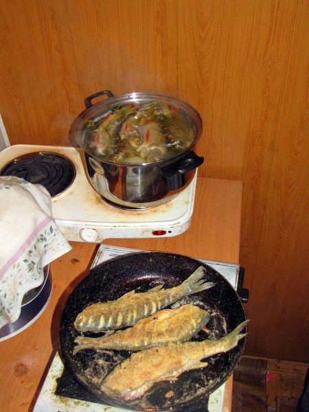 Файл:Жареные ельцы и уха.jpg
